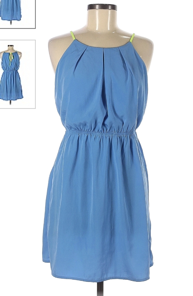 Twelfth & Towne Blue Sleeveless Summer Dress Size Medium